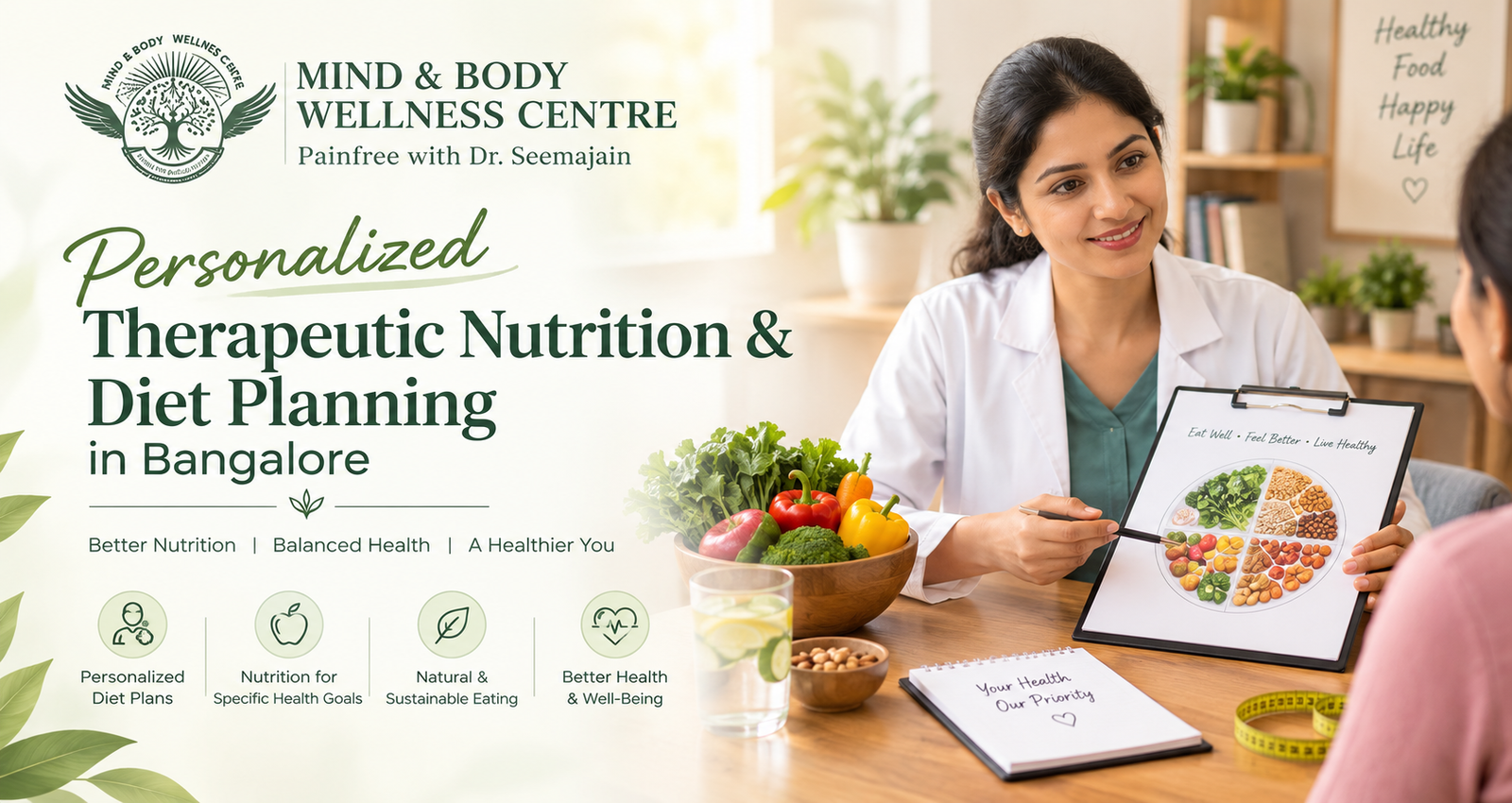 Personalized Therapeutic Nutrition & Diet Planning in Bangalore